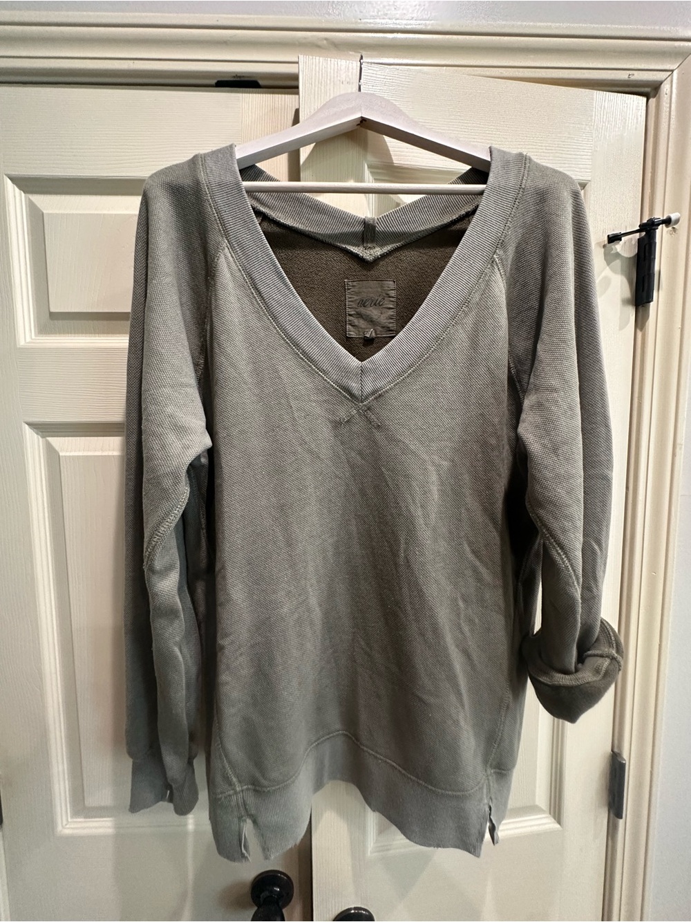 Aerie v-neck oversized sweater-